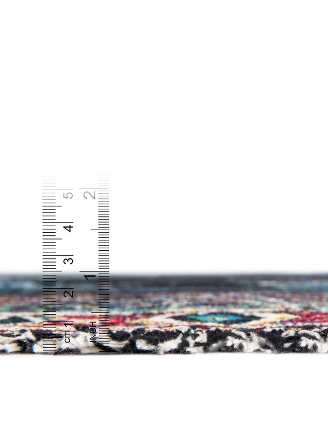 Multicolor 4' 6 x 6' Throw Blanket Rectangle Area Rug 100% Cotton Washable Cozy Soft Warm Room Decor Accent Made In USA