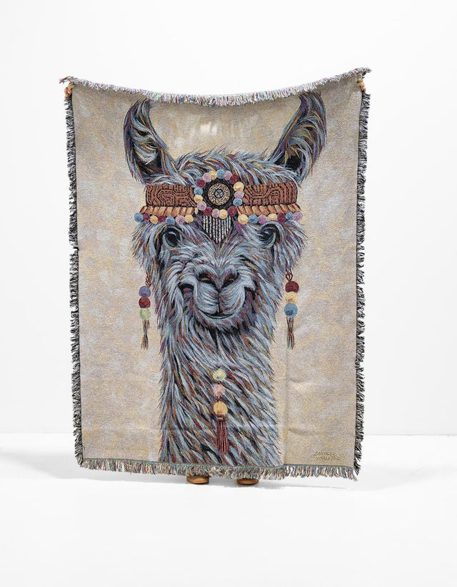 Multicolor 4' 6 x 6' Throw Blanket Rectangle Area Rug 100% Cotton Washable Cozy Soft Warm Room Decor Accent Made In USA