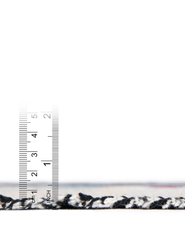 Multicolor 4' 6 x 6' Throw Blanket Rectangle Area Rug 100% Cotton Washable Cozy Soft Warm Room Decor Accent Made In USA