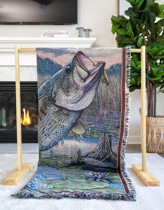 Multicolor 4' 6 x 6' Throw Blanket Rectangle Area Rug 100% Cotton Washable Cozy Soft Warm Room Decor Accent Made In USA