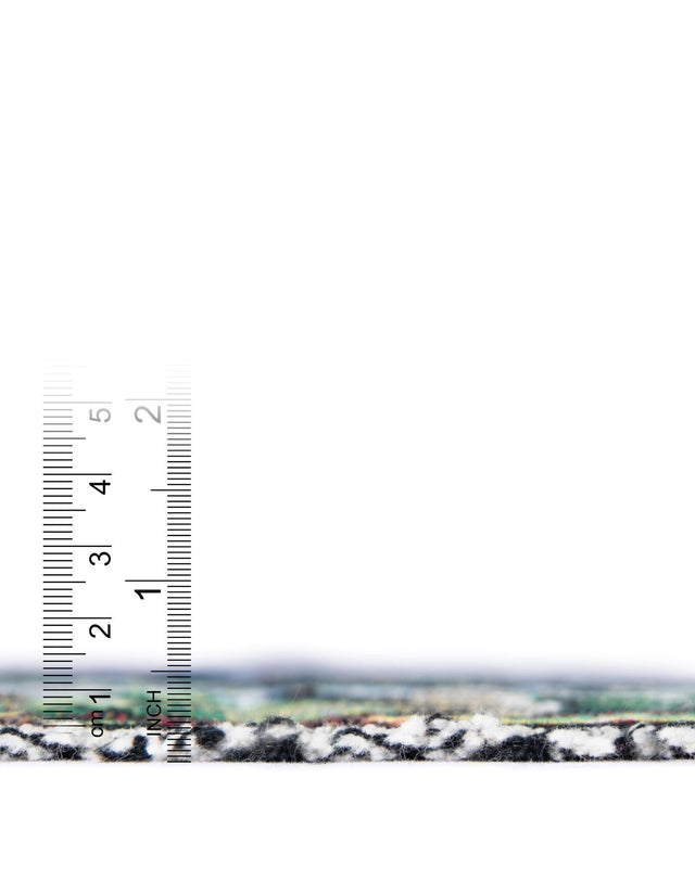 Green 4' 6 x 6' Throw Blanket Rectangle Area Rug 100% Cotton Washable Cozy Soft Warm Room Decor Accent Made In USA