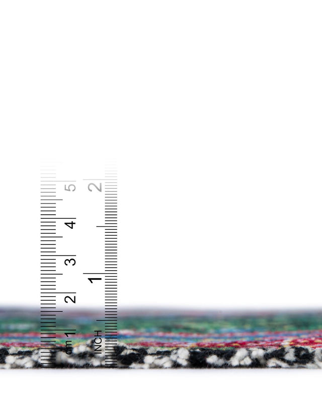 Seasonal Festive White 4' 6 x 6' Throw Blanket Rectangle Area Rug 100% Cotton Washable Cozy Soft Warm Room Decor Accent Made In USA