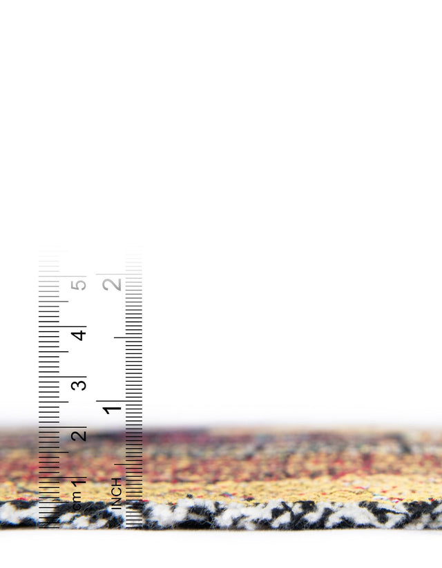 Multicolor 4' 6 x 6' Throw Blanket Rectangle Area Rug 100% Cotton Washable Cozy Soft Warm Room Decor Accent Made In USA