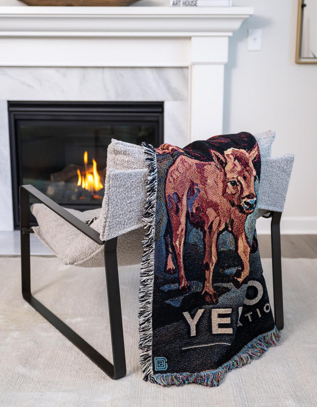 Multicolor 4' 6 x 6' Throw Blanket Rectangle Area Rug 100% Cotton Washable Cozy Soft Warm Room Decor Accent Made In USA