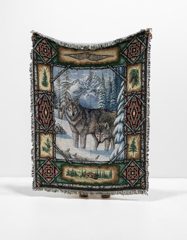 Multicolor 4' 6 x 6' Throw Blanket Rectangle Area Rug 100% Cotton Washable Cozy Soft Warm Room Decor Accent Made In USA