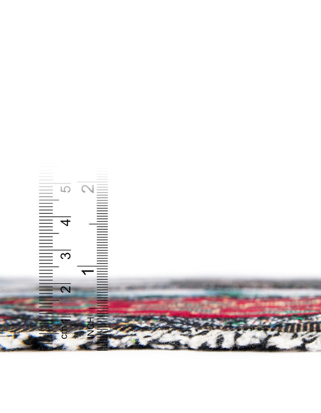 Multicolor 4' 6 x 6' Throw Blanket Rectangle Area Rug 100% Cotton Washable Cozy Soft Warm Room Decor Accent Made In USA