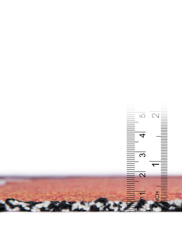 Multicolor 4' 6 x 6' Throw Blanket Rectangle Area Rug 100% Cotton Washable Cozy Soft Warm Room Decor Accent Made In USA