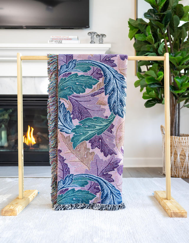 Multicolor 4' 6 x 6' Throw Blanket Rectangle Area Rug 100% Cotton Washable Cozy Soft Warm Room Decor Accent Made In USA