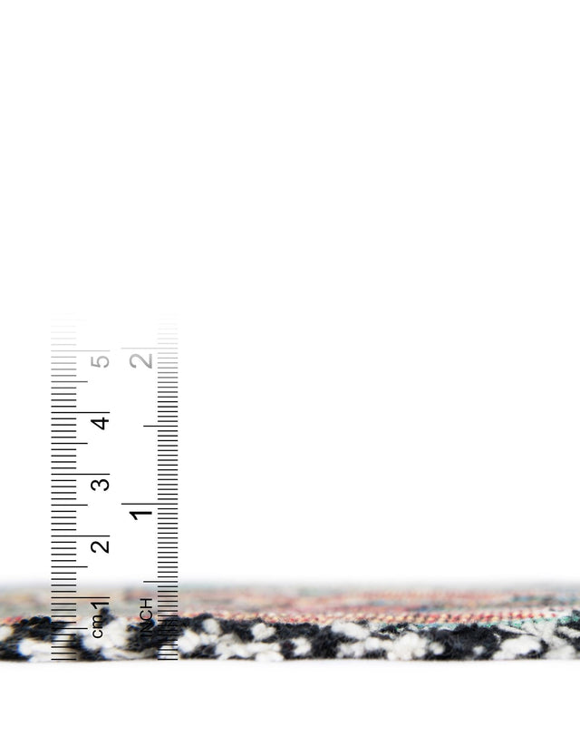 Multicolor 4' 6 x 6' Throw Blanket Rectangle Area Rug 100% Cotton Washable Cozy Soft Warm Room Decor Accent Made In USA