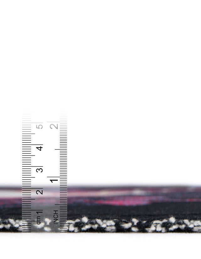 Multicolor 4' 6 x 6' Throw Blanket Rectangle Area Rug 100% Cotton Washable Cozy Soft Warm Room Decor Accent Made In USA