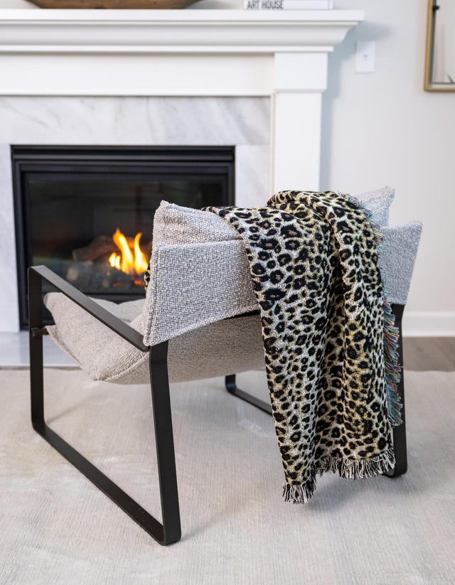 Multicolor 4' 6 x 6' Throw Blanket Rectangle Area Rug 100% Cotton Washable Cozy Soft Warm Room Decor Accent Made In USA