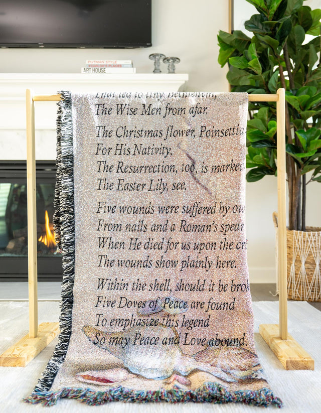 Multicolor 4' 6 x 6' Throw Blanket Rectangle Area Rug 100% Cotton Washable Cozy Soft Warm Room Decor Accent Made In USA