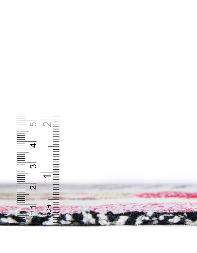 Multicolor 4' 6 x 4' 9 Throw Blanket Square Area Rug 100% Cotton Washable Cozy Soft Warm Room Decor Accent Made In USA