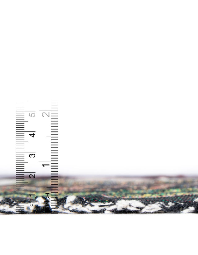 Multicolor 4' 6 x 6' Throw Blanket Rectangle Area Rug 100% Cotton Washable Cozy Soft Warm Room Decor Accent Made In USA