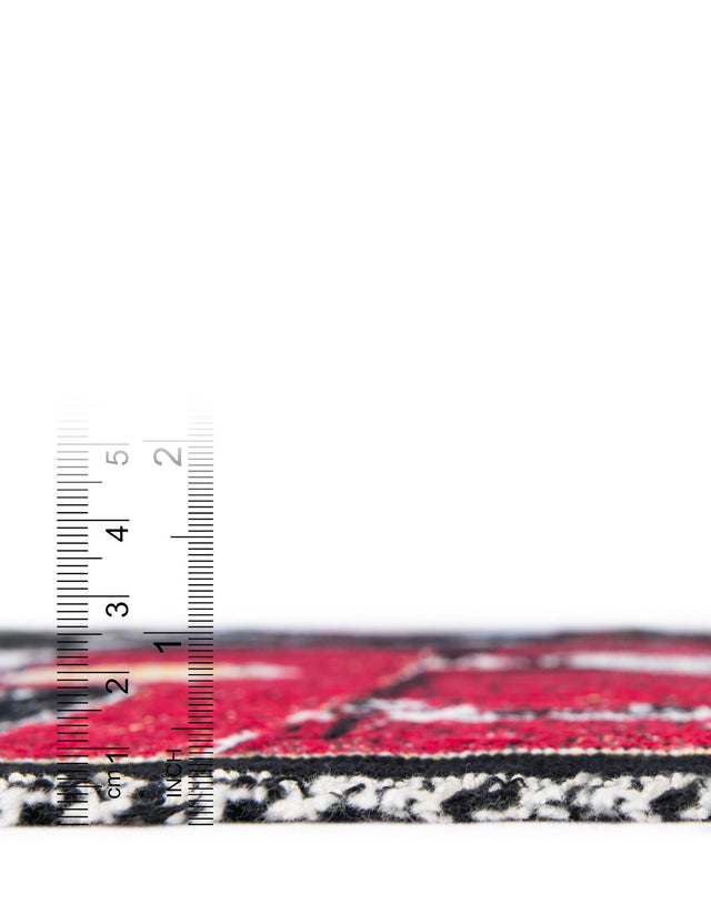 Multicolor 4' 6 x 6' Throw Blanket Rectangle Area Rug 100% Cotton Washable Cozy Soft Warm Room Decor Accent Made In USA