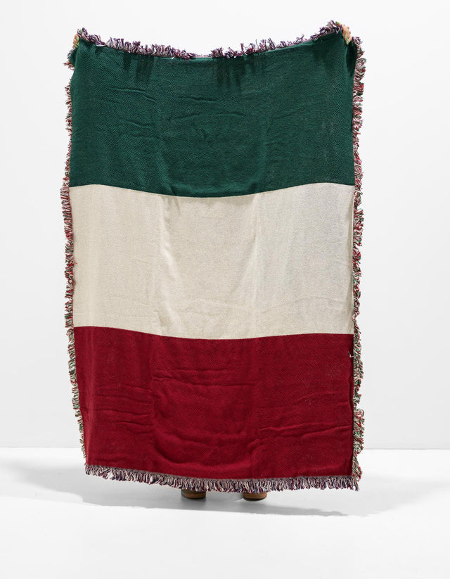 Multicolor 4' x 5' 4 Throw Blanket Rectangle Area Rug 100% Cotton Washable Cozy Soft Warm Room Decor Accent Made In USA