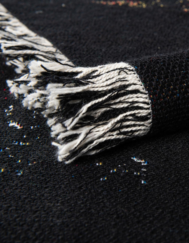 Multicolor 4' 6 x 6' Throw Blanket Rectangle Area Rug 100% Cotton Washable Cozy Soft Warm Room Decor Accent Made In USA