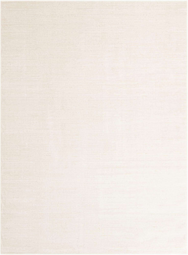 Ivory 7' 10 x 11' Finsbury Rectangle Area Rug 60% Polypropylene & 40% Polyester Contemporary Carpet for Living Rooms, Dining, Offices for Sale at Rug Engine