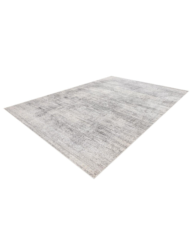 Gray 10' x 14' 1 Finsbury Rectangle Area Rug 60% Polypropylene & 40% Polyester Contemporary Carpet for Living Rooms, Dining, Offices for Sale at Rug Engine
