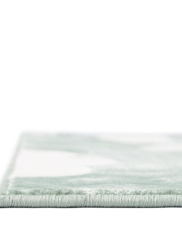 Soft Green 2' x 5' 1 Whimsy Kids Runner Area Rug for Baby Nursery, Toddler Playroom, Bedrooms