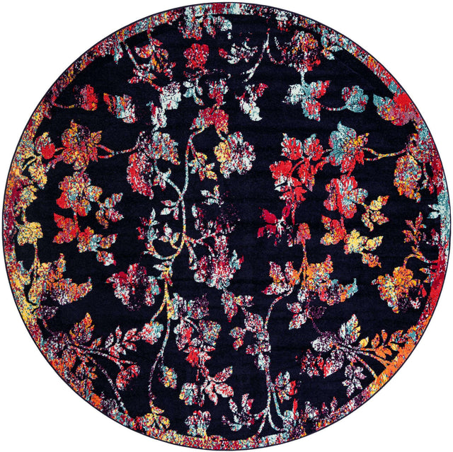 Navy Blue 10' x 10' Penrose Round Area Rug