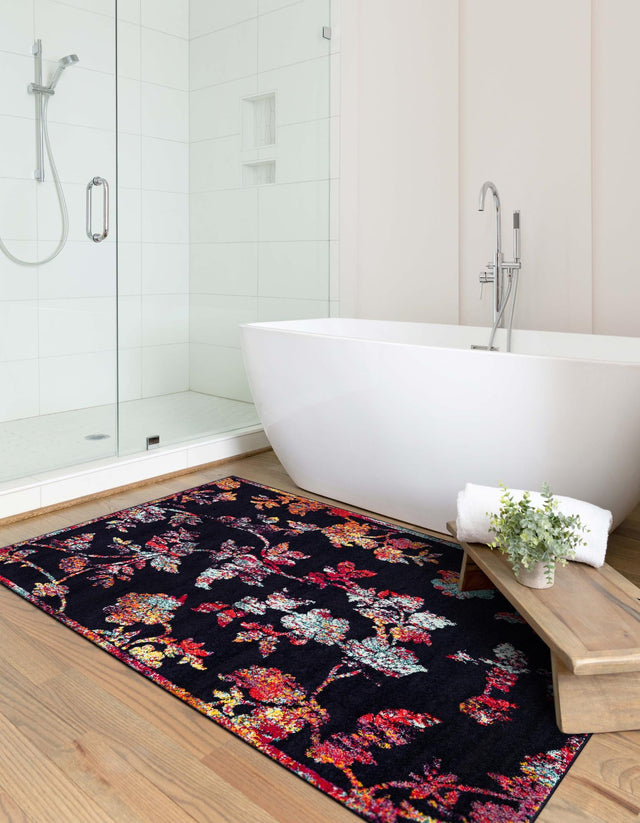 Navy Blue 4' 1 x 6' 1 Penrose Rectangle Area Rug