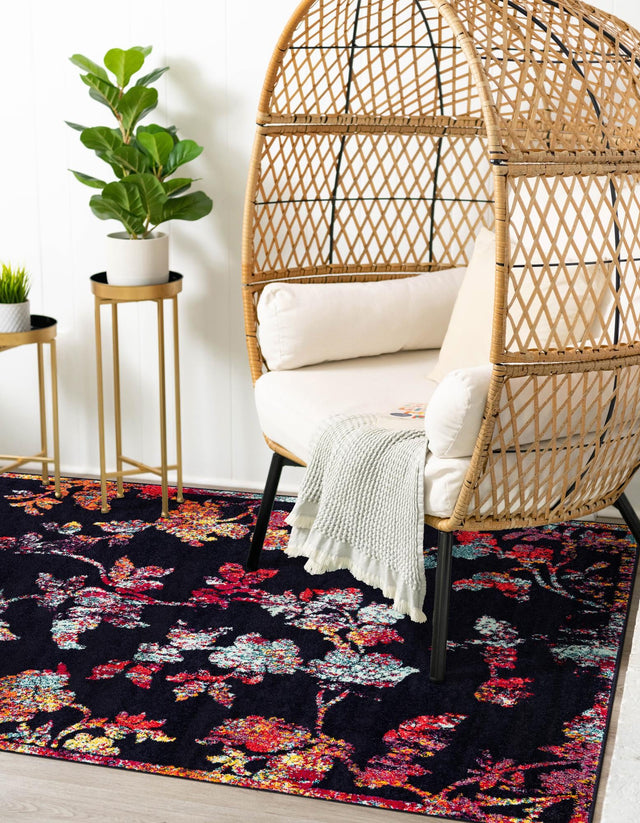 Navy Blue 2' x 3' 1 Penrose Rectangle Area Rug