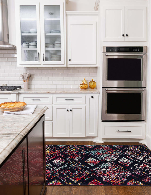 Multicolor 2' x 8' Penrose Runner Area Rug