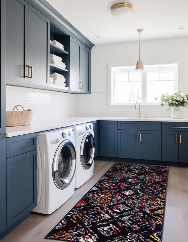 Multicolor 2' 7 x 10' Penrose Runner Area Rug