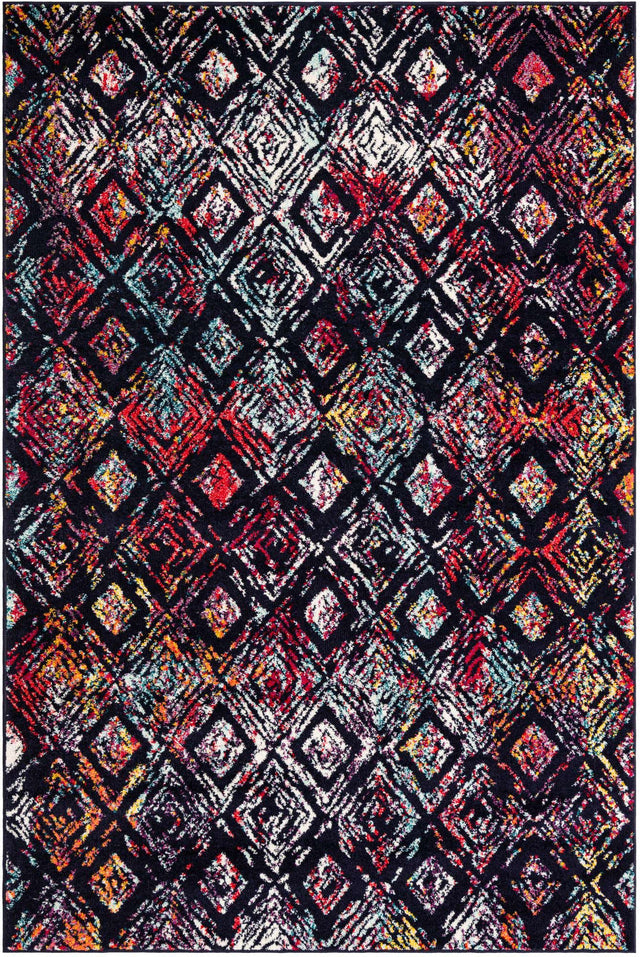 Multicolor 6' 1 x 9' Penrose Rectangle Area Rug