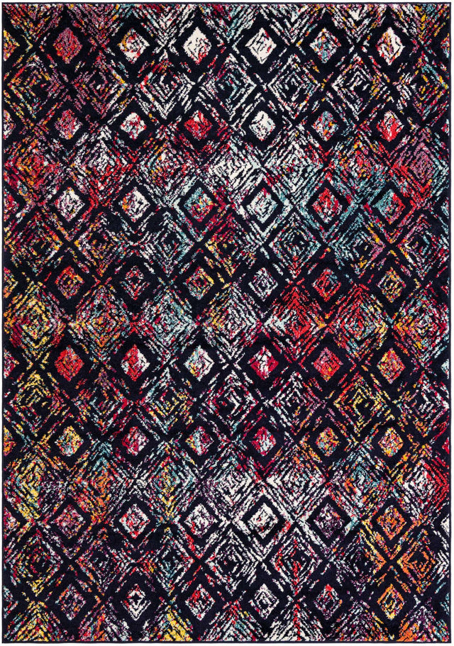 Multicolor 7' 1 x 10' Penrose Rectangle Area Rug