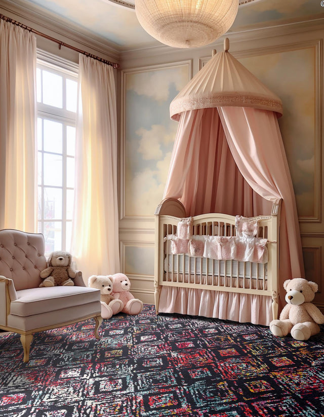 Multicolor 10' x 10' Penrose Square Area Rug