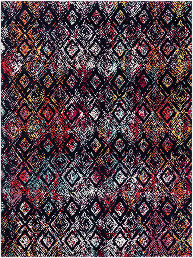Multicolor 9' x 12' Penrose Rectangle Area Rug