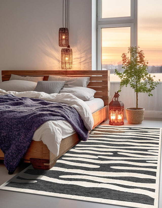 Gray 7' 10 x 10' Prismatic Rectangle Area Rug Modern Geometric Unique Design Carpet for Contemporary Interior Home Decorating for Sale at Rug Engine