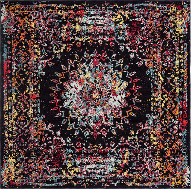 Multicolor 10' x 10' Penrose Square Area Rug