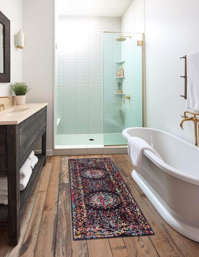 Multicolor 2' x 8' Penrose Runner Area Rug