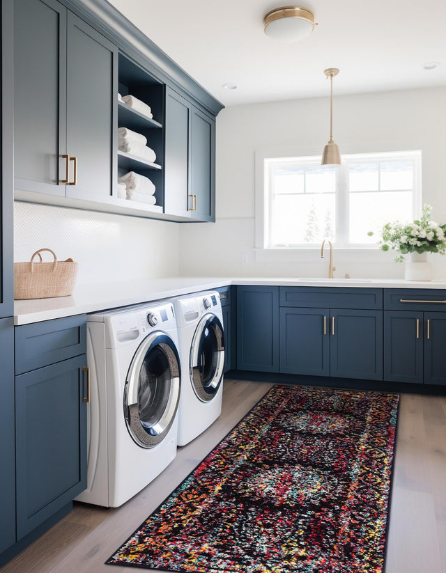 Multicolor 2' x 6' 1 Penrose Runner Area Rug