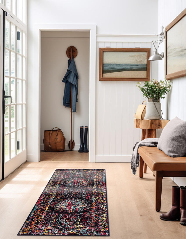 Multicolor 2' x 8' Penrose Runner Area Rug