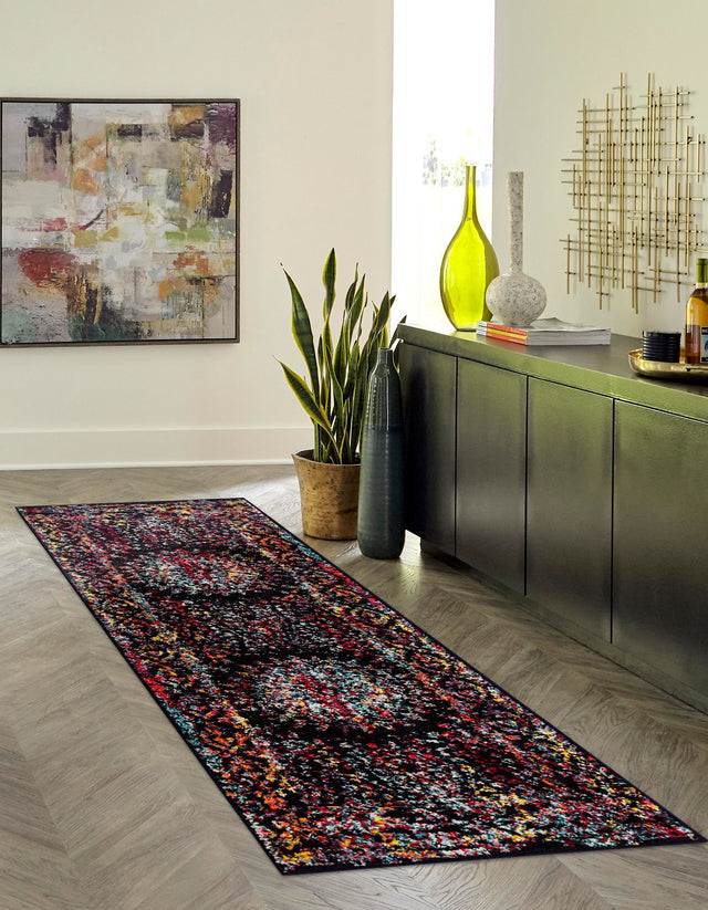 Multicolor 2' x 6' 1 Penrose Runner Area Rug