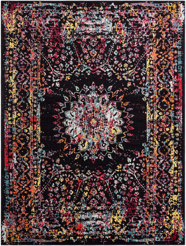 Multicolor 9' x 12' Penrose Rectangle Area Rug
