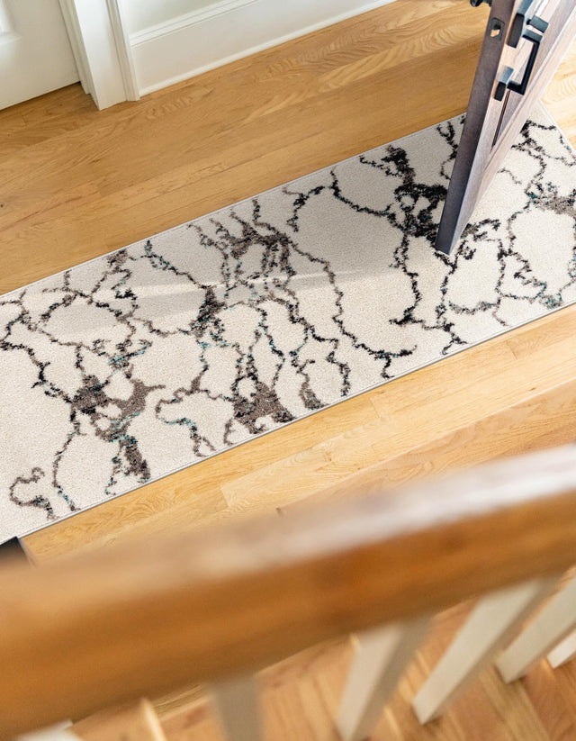 Ivory 2' 7 x 10' Penrose Runner Area Rug