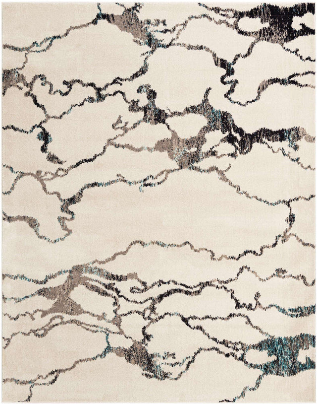 Ivory 7' 10 x 10' Penrose Rectangle Area Rug