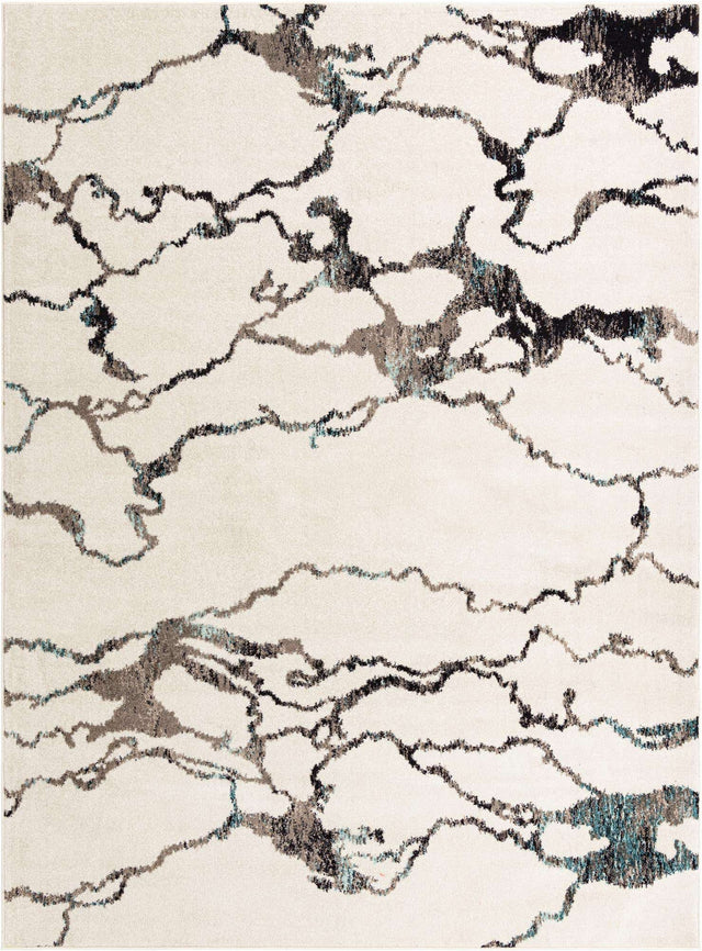 Ivory 9' x 12' Penrose Rectangle Area Rug