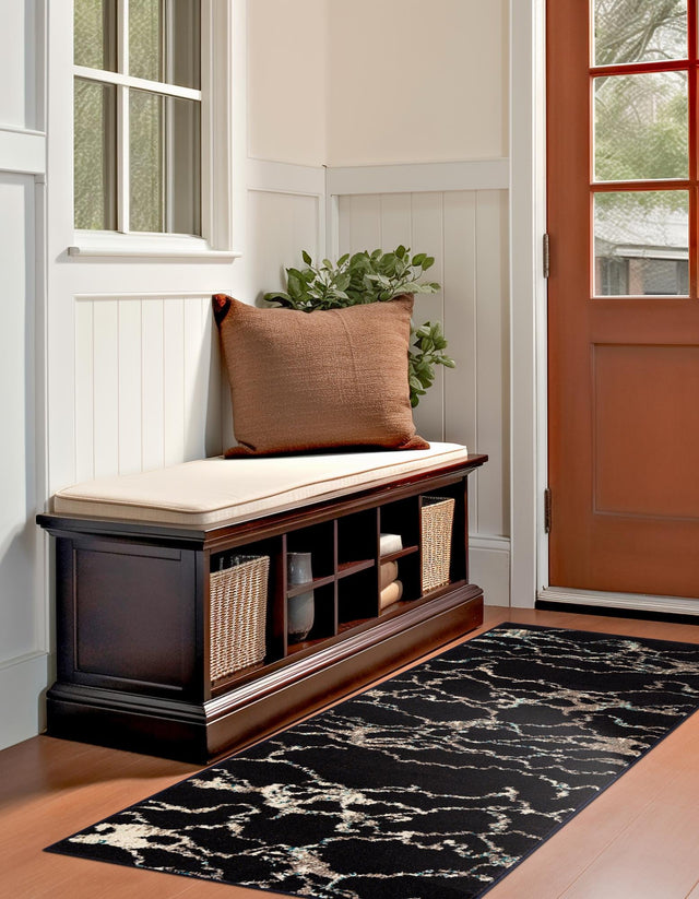 Navy Blue 2' x 8' Penrose Runner Area Rug