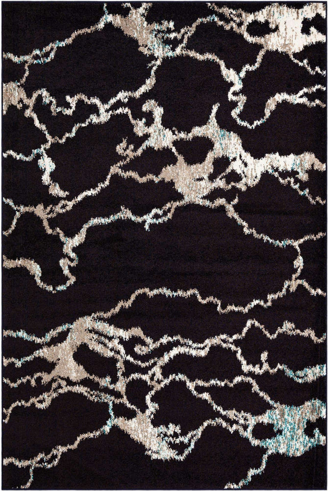 Navy Blue 6' 1 x 9' Penrose Rectangle Area Rug