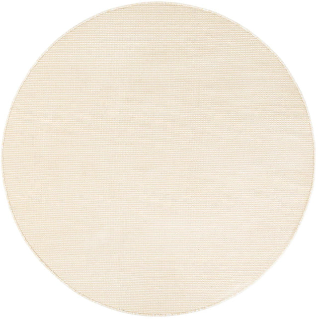 Pebble Stones 5' 1 x 5' 1 Jill Zarin Palm Springs Outdoor Round Area Rug Weather Resistant for Patio, Deck, Terrace, Balcony, Porch Hand Made 100% PET Polyester Outside Carpet for Sale at Rug Engine