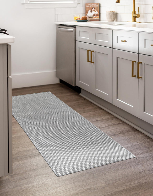 Silver Stars 2' x 6' 1 Jill Zarin Palm Springs Outdoor Runner Area Rug Weather Resistant for Patio, Deck, Terrace, Balcony, Porch Hand Made 100% PET Polyester Outside Carpet for Sale at Rug Engine