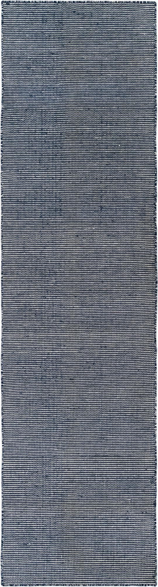 Navy Sky 2' 7 x 10' Jill Zarin Palm Springs Outdoor Runner Area Rug Weather Resistant for Patio, Deck, Terrace, Balcony, Porch Hand Made 100% PET Polyester Outside Carpet for Sale at Rug Engine