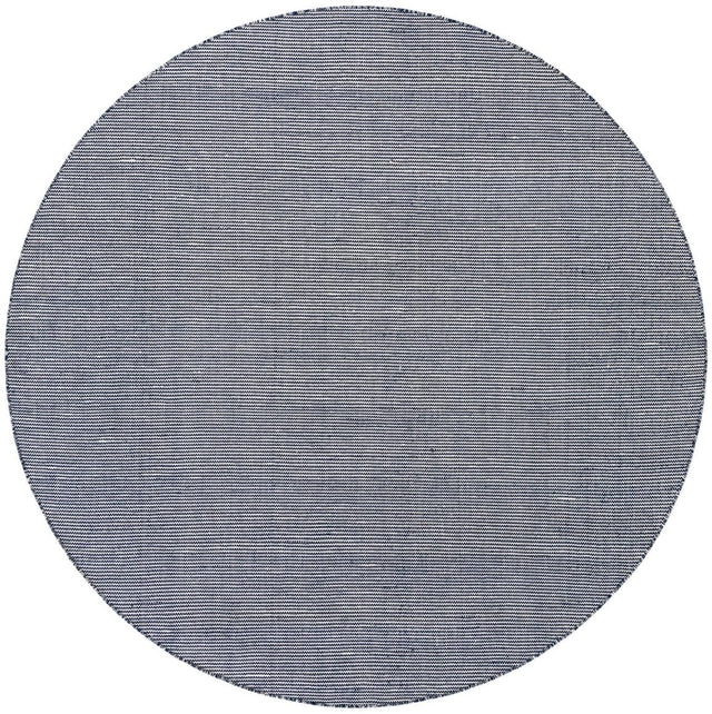 Navy Sky 7' 10 x 7' 10 Jill Zarin Palm Springs Outdoor Round Area Rug Weather Resistant for Patio, Deck, Terrace, Balcony, Porch Hand Made 100% PET Polyester Outside Carpet for Sale at Rug Engine
