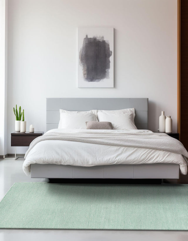 Palm Green 5' 1 x 8' Jill Zarin Palm Springs Outdoor Rectangle Area Rug Weather Resistant for Patio, Deck, Terrace, Balcony, Porch Hand Made 100% PET Polyester Outside Carpet for Sale at Rug Engine